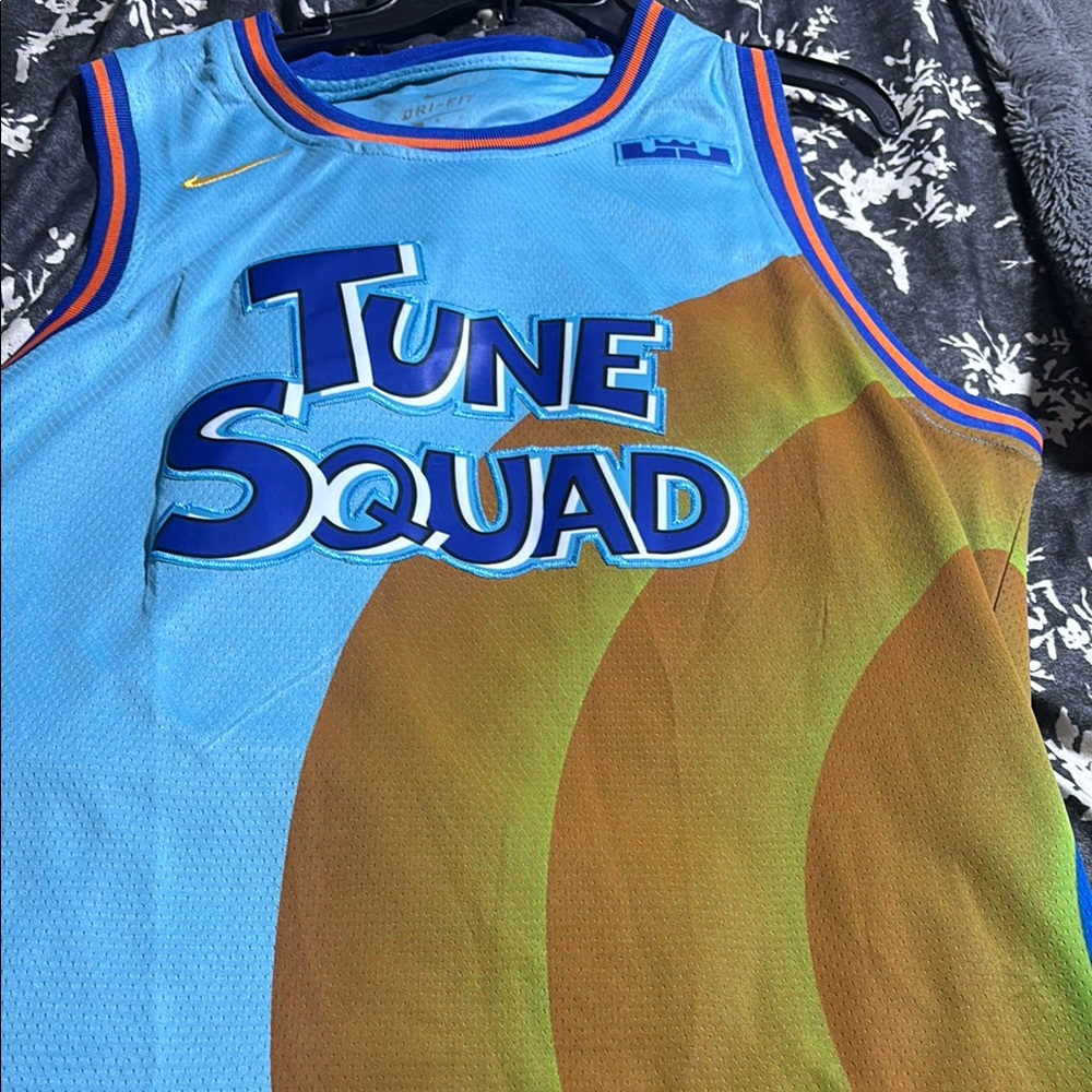 Nike Tune Squad Jersey - Blue and Brown